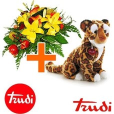 Trudi 35cm tiger plush (Curated)